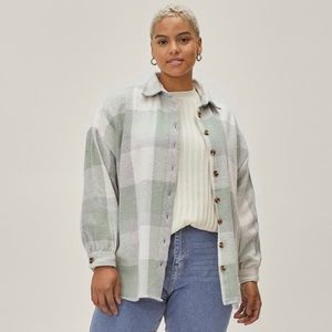 Nasty Gal Oversized Shacket